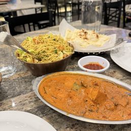 The Monk's signature dishes Butter Masala
Tikka Masala
Chicken Noodles